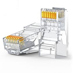 UGREEN CONECTOR RJ-45 PLASTICO 10UN BAG CAT6 1000MBPS NW120