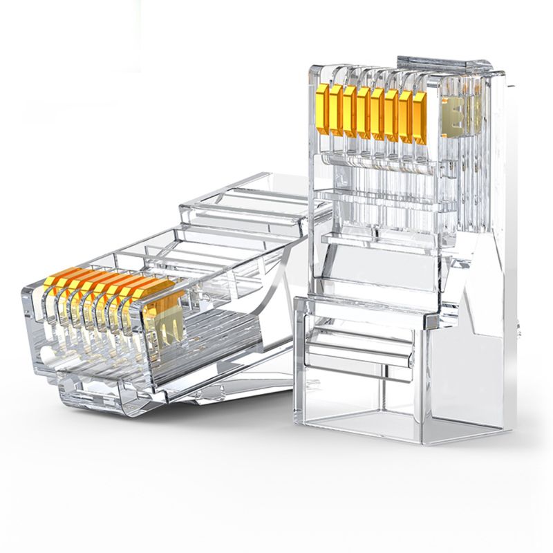 UGREEN CONECTOR RJ-45 PLASTICO 10UN BAG CAT6 1000MBPS NW120