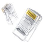 UGREEN CONECTOR RJ-45 PLASTICO 10UN BAG CAT6 1000MBPS NW120