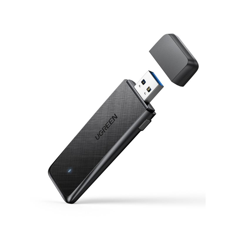 UGREEN ADAPTADOR USB INALAMBRICO DUAL-BAND AC1300 900MBPS MAX CM492