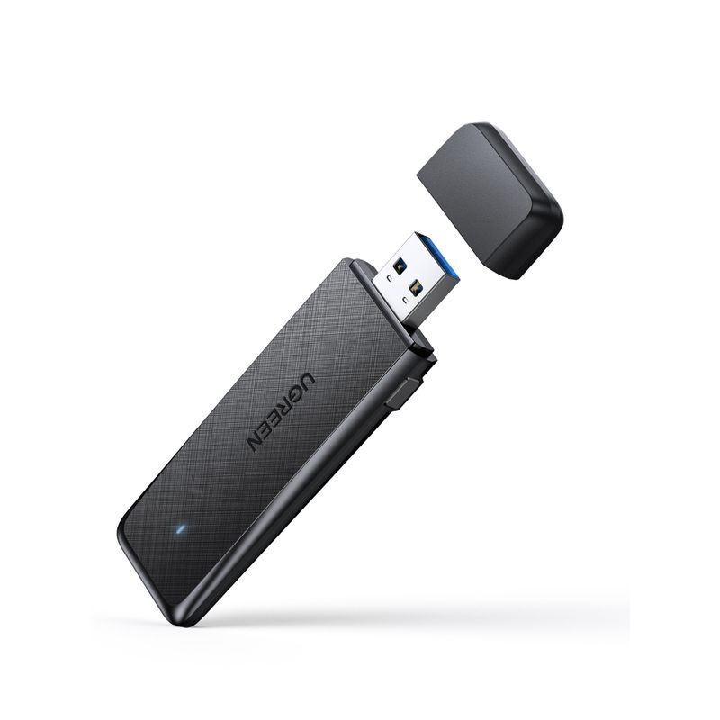 UGREEN ADAPTADOR USB INALAMBRICO DUAL-BAND AC1300 900MBPS MAX CM492