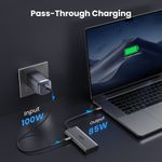UGREEN MULTIPUERTO USB-C / (2)HDMI 8K30HZ + 3USB 3.0 + INUSB-C PD CM498