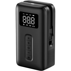 UGREEN INFLADOR RECARGABLE PORTABLE 150PSI MAX BLACK CD259