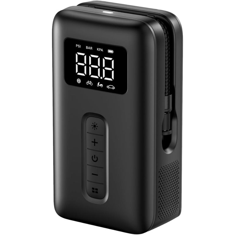 UGREEN-INFLADOR-RECARGABLE-PORTABLE-150PSI-MAX-BLACK-CD259