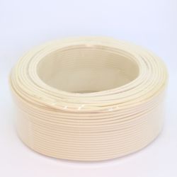 CABLE 2C PIN TELEFONICO MARFIL 2X24