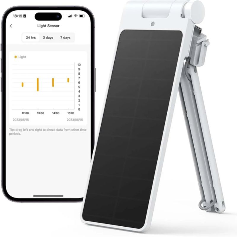 SWITCHBOT PANEL SOLAR PARA CORTINA COMPATIBLE CON CURTAIN - SOLAR PANEL FOR CURTAIN 3