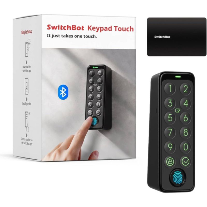 SWITCHBOT TECLADO INTELIGENTE TÁCTIL P/ BLOQUEO