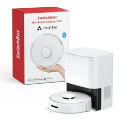 SWITCHBOT ROBOT ASPIRADORA COMPACTO MINI ROBOT VACUUM K10+