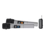 MASTER-G PAR DE MICROFONOS INALAMBRICOS CON RECEPTOR UHF
