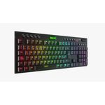 REDRAGON TECLADO GAMER HORUS K619 MECANICO CABLEADO FS SWITCH RED BLACK