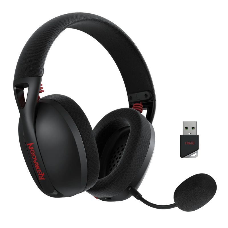 REDRAGON-AUDIFONO-GAMER-IRE-INALAMBRICO-H848-BLACK