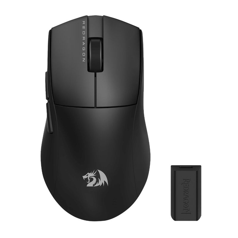 REDRAGON-MOUSE-GAMER-KING-PRO-M916-1K-HZ-INALAMBRICO-26000-DPI-BLACK-