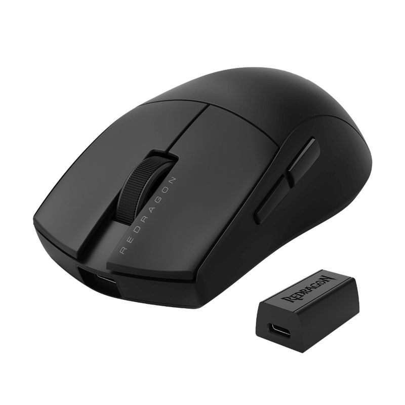 REDRAGON-MOUSE-GAMER-KING-PRO-M916-1K-HZ-INALAMBRICO-26000-DPI-BLACK-