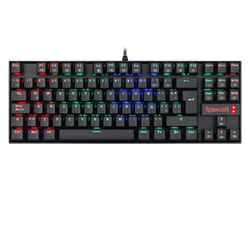 REDRAGON TECLADO GAMER KUMARA K552 MECANICO RGB SWITCH BLUE BLACK