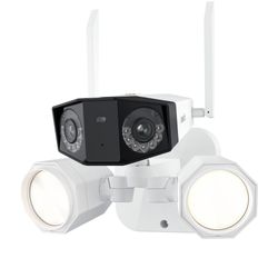 REOLINK CAMARA SEGURIDAD EXTERIOR WIFI 4K 180 CON REFLECTORES. 1800 LUMENES IP66 DUO FLOODLIGHT