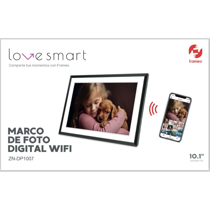LOVE SMART MARCO DIGITAL 10.1  PULGADAS ZN-DP1007
