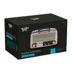 AUDIOPRO RADIO VINTAGE AUDIOPRO PORTATIL AP02051