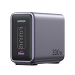 UGREEN SUPER CARGADOR PARA ESCRITORIO 300W 1 USB-A + 4 USB-C CD333