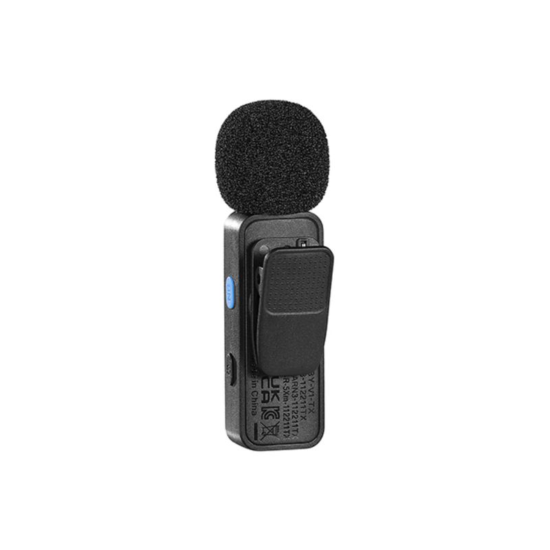 BOYA BY-V10 MICROFONO INALAMBRICO ULTRA COMPACTO Y PORTABLE 2.4GHZ CONECTOR USB-C