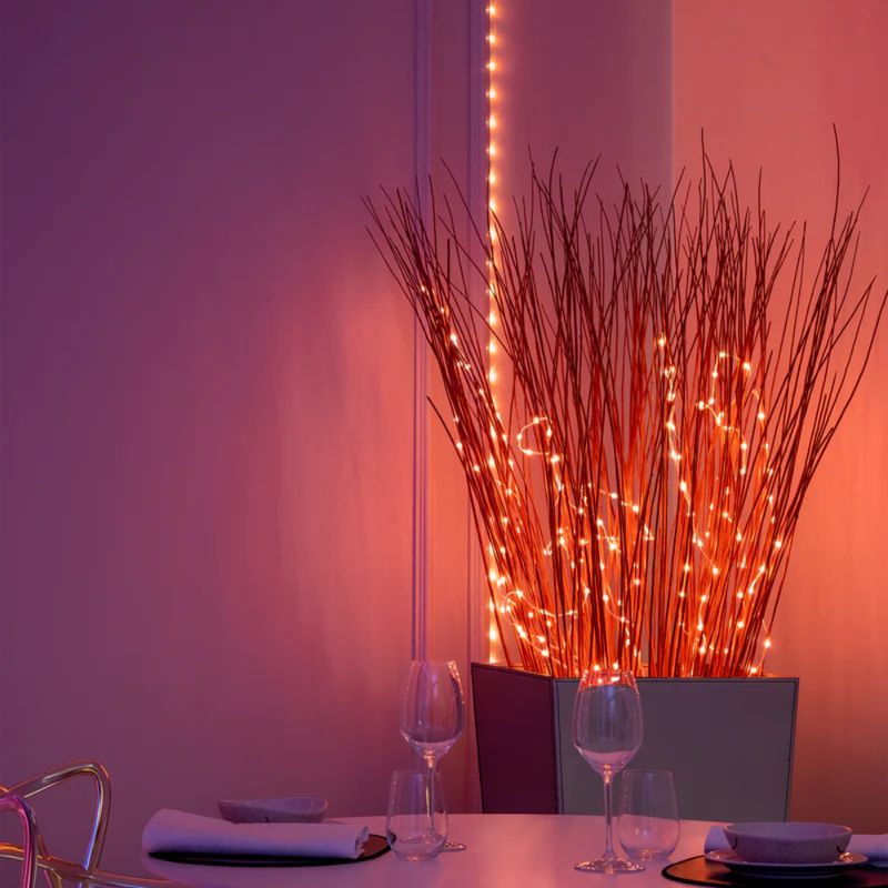 TWINKLY DOTS CADENA 60 LED RGB CABLE TRANSPARENTE USB-A TWINKLY TWD060STP-T