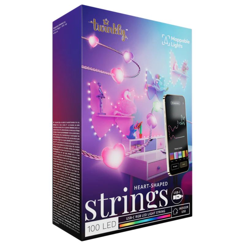TWINKLY-CADENA-DE-CORAZONES-LED-RGB-USB-C-CABLE-TRANSPARENTE--TWKH100RGB-T