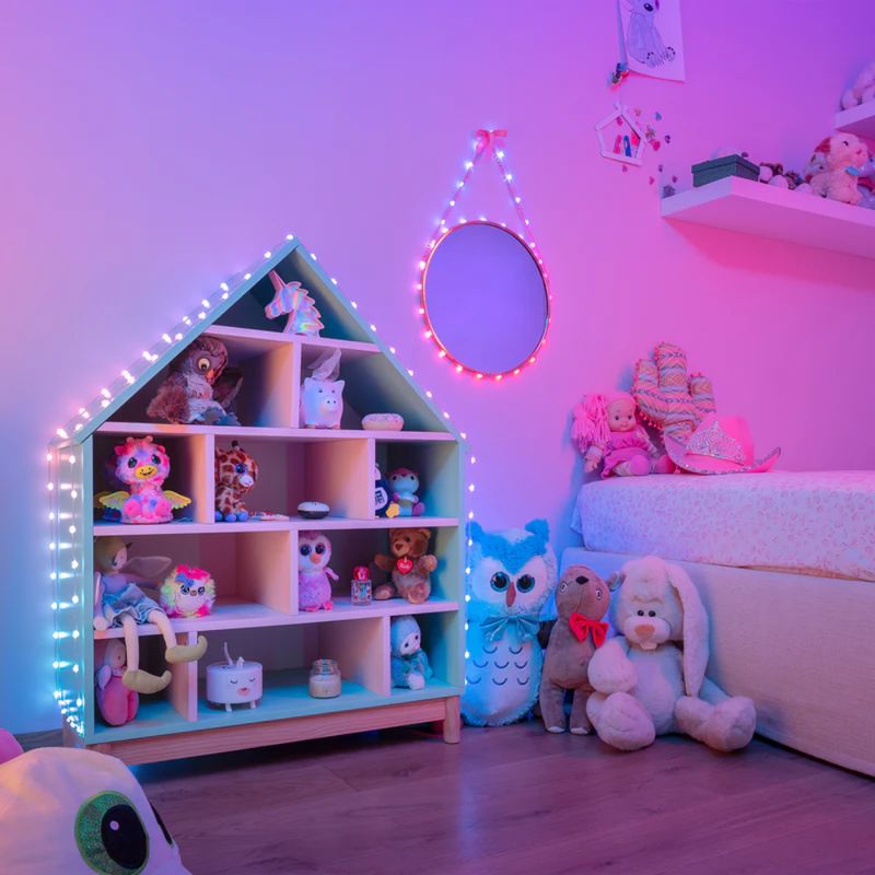 TWINKLY-CADENA-DE-CORAZONES-LED-RGB-USB-C-CABLE-TRANSPARENTE--TWKH100RGB-T