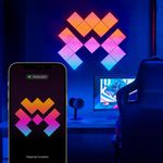 TWINKLY-KIT-STARTER-PANELES-1X5-LED-RGB--SQUARES-TWQ064STW-07-BEU