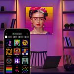 TWINKLY-KIT-STARTER-PANELES-1X5-LED-RGB--SQUARES-TWQ064STW-07-BEU
