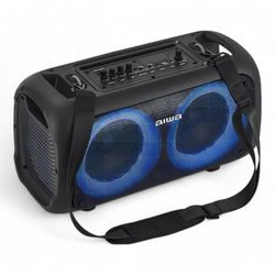 AIWA PARLANTE BLUETOOTH PORTATIL 40W LED USB AUX FM AW-POH35