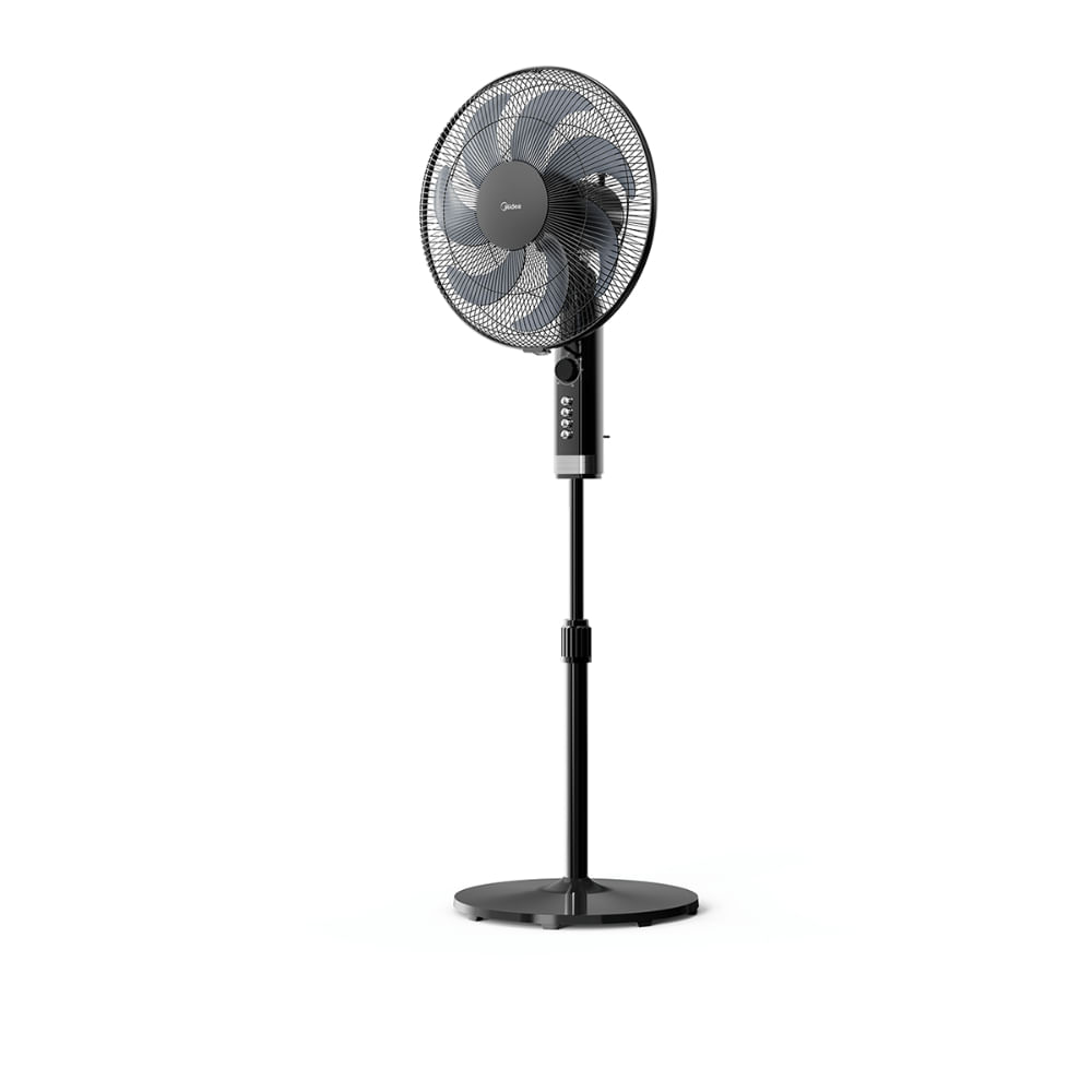 MIDEA VENTILADOR PEDESTAL MECANICO 7 ASPAS MF-P16M7HBK