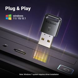 UGREEN ADAPTADOR BLUETOOTH 5.4 USB-A  CM748