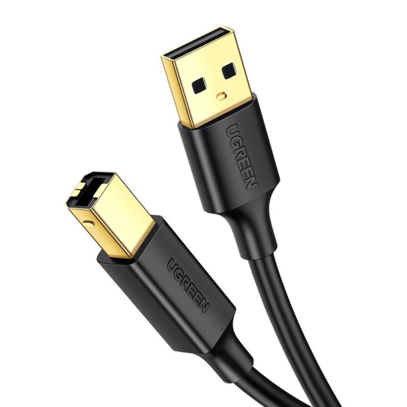 UGREEN CABLE DE DATOS 2.0 PARA IMPRESORA USB-A/USB-B 2M  US135