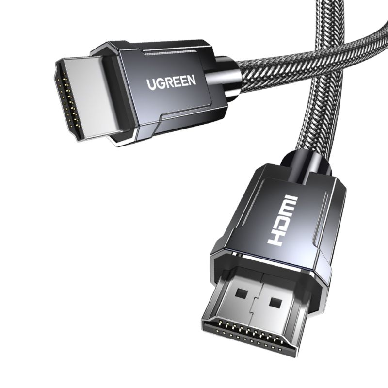 UGREEN CABLE HDMI 2.1 8K/60HZ M/M 3M ALUMINIO BLINDADO BLACK  HD135