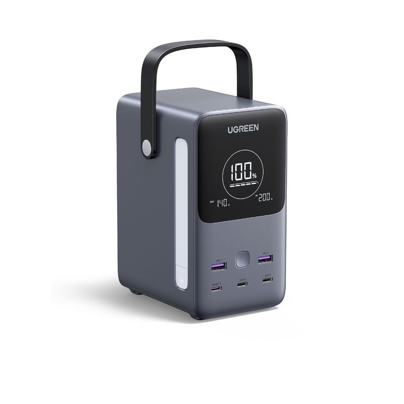 UGREEN-ULTRA-BATERIA-PORTATIL-48.000MAH-CON-SALIDA-300W-MAX-CARGA-RAPIDA-4USB-C---2USB-A--PB720