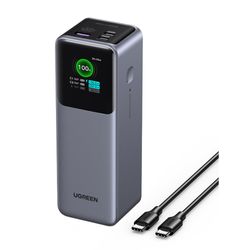 UGREEN MEGA BATERIA PORTATIL 25.000MAH CON SALIDA 200W MAX CARGA RAPIDA 2USB-C + 1USB-A  PB722