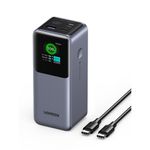 UGREEN-MEGA-BATERIA-PORTATIL-20.000MAH-CON-SALIDA-130W-MAX-CARGA-RAPIDA-2USB-C---1USB-A--PB721