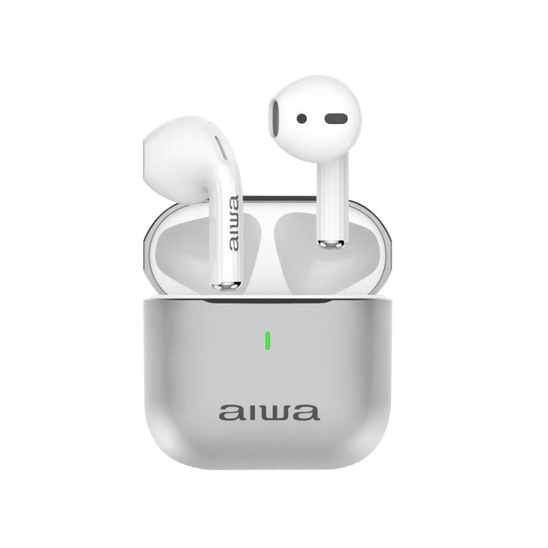 AIWA AUDIFONOS INALAMBRICOS METALICO AWTWSG100ME