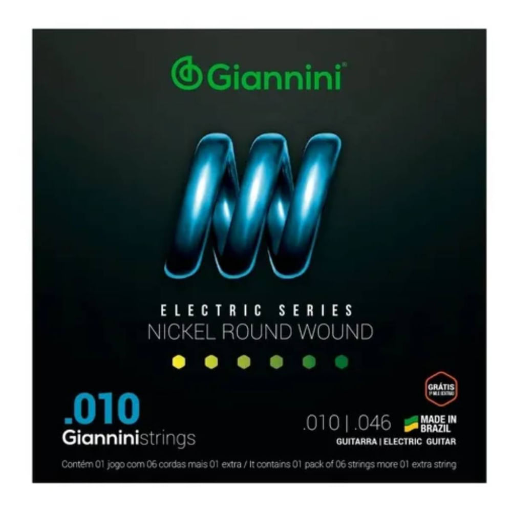 GIANNINI ENCORDADO PARA GUITARRA  ELECTRICA  10 - 046