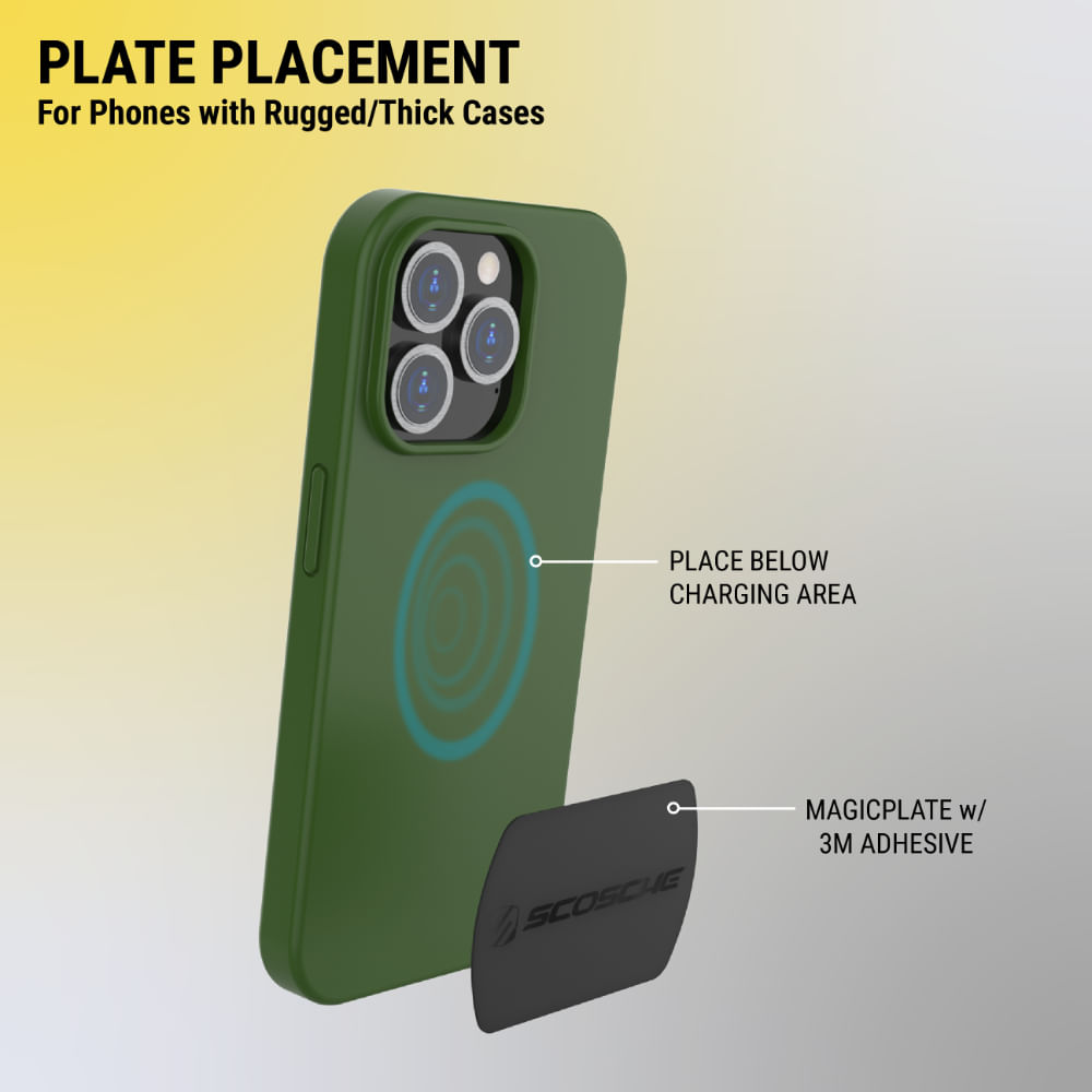 SCOSCHE KIT DE PLACAS DE REEMPLAZO MAGRKI