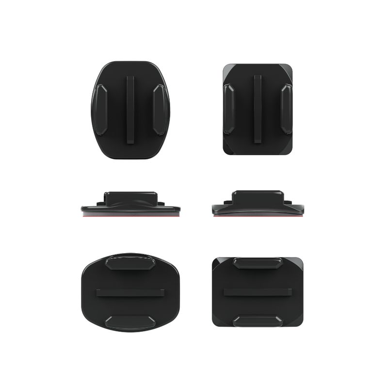GO PRO SOPORTES ADHESIVOS CURVOS Y PLANOS  AACFT-001
