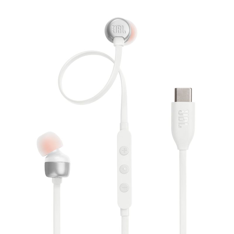 JBL AUDIFONOS  TUNE 310C USB-C CON MICROFONO BLANCO