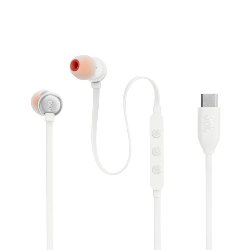 JBL AUDIFONOS  TUNE 310C USB-C CON MICROFONO BLANCO
