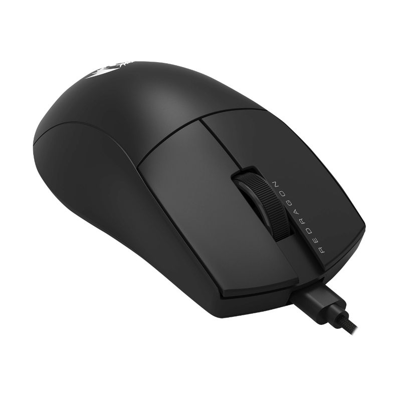 REDRAGON MOUSE GAMER KING M724 BLACK ALAMBRICO 12400 DPI