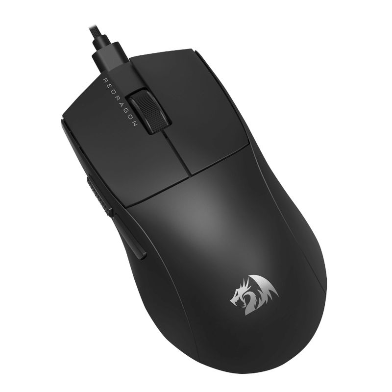 REDRAGON MOUSE GAMER KING M724 BLACK ALAMBRICO 12400 DPI