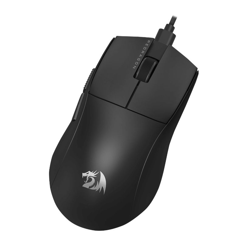 REDRAGON MOUSE GAMER KING M724 BLACK ALAMBRICO 12400 DPI
