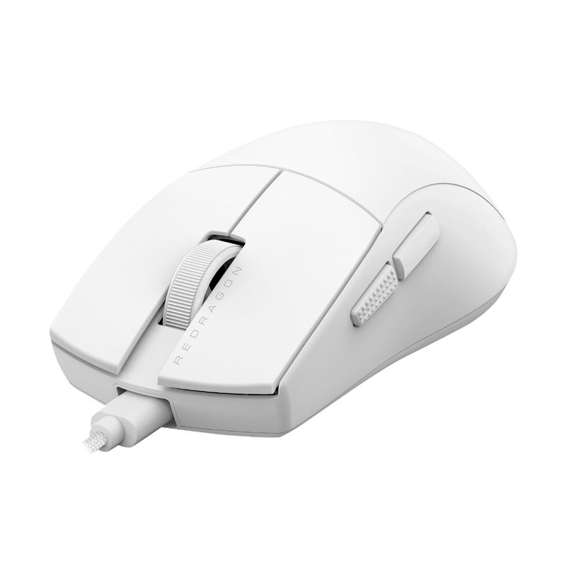 REDRAGON MOUSE GAMER KING M724 BLANCO ALAMBRICO 12400 DPI