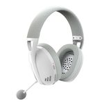 REDRAGON AUDIFONO GAMER IRE INALAMBRICO H848 BLANCO/GRIS