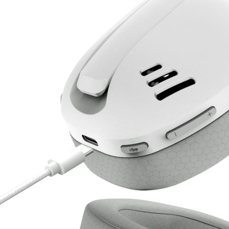 REDRAGON AUDIFONO GAMER IRE INALAMBRICO H848 BLANCO/GRIS