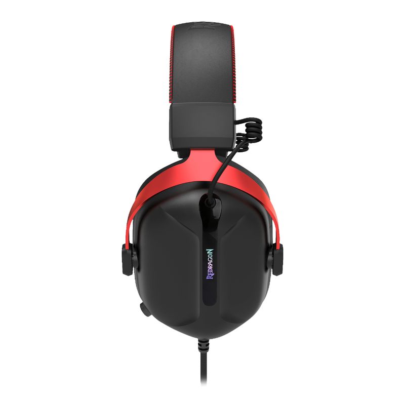 REDRAGON AUDIFONO GAMER CYBILL H312 RGB BLACK