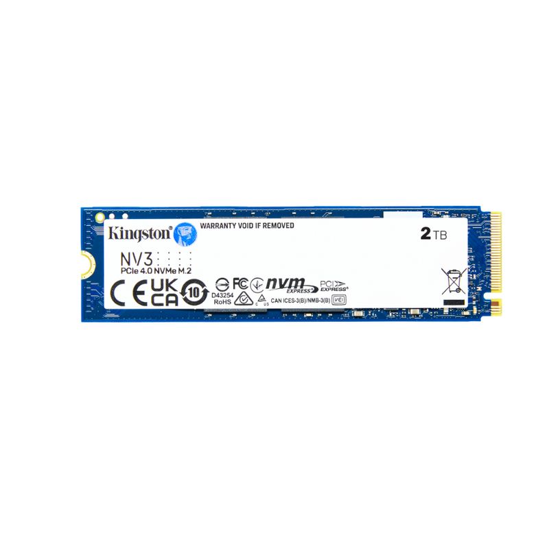 KINGSTON DISCO DURO 2TB SSD INTERNO NV3 M.2 2280 NVME